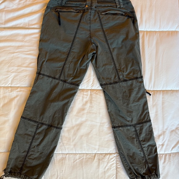 Vintage Marrakech Dark Grey Ripstop Cargo Pants - Picture 4 of 8